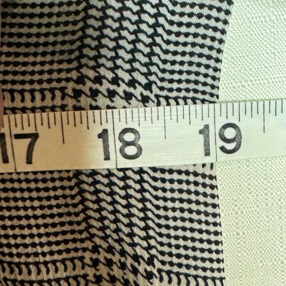 J. Jill Tunic Blouse Size XS Oversize Houndstooth Office Business Casual Capsule - Picture 10 of 10